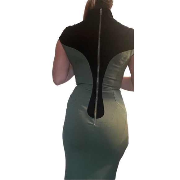 Jovani Evening Gown Green/Black - Picture 4 of 4